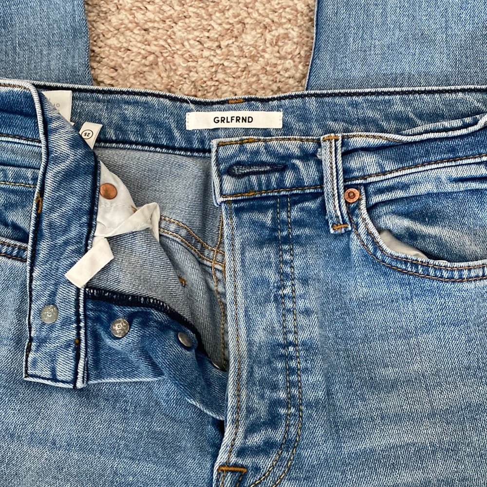 Never word GRLFRND jeans!